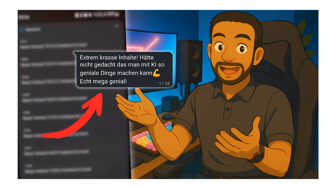 Eine typische Reaktion nach dem Webinar